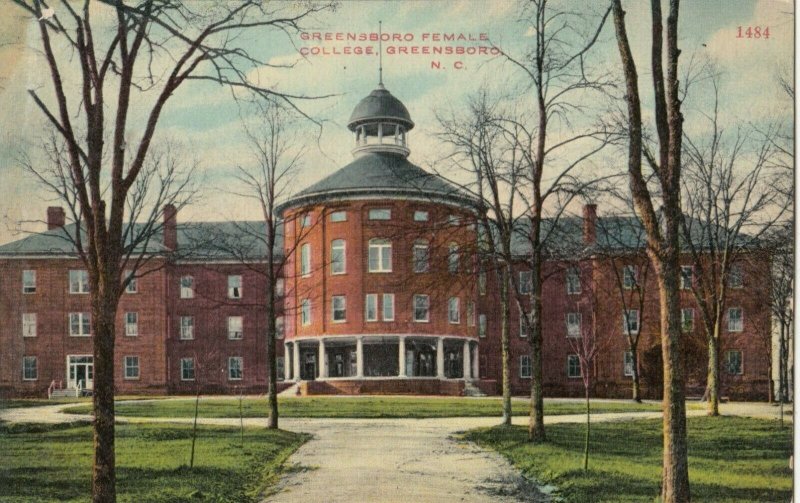 GREENSBORO, North Carolina, 1900-10s; Female COLLEGE