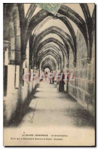 Old Postcard La Grande Chartreuse Grand Cloitre