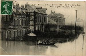 CPA La Crue de la SEINE-Rue d'Eauplet a SOTTEVILLE les ROUEN (234963)