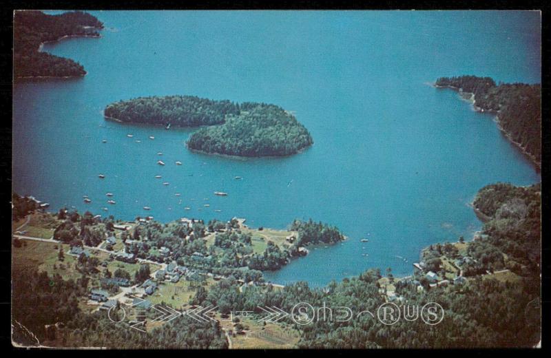 Air View of Buck Harbor, South Brooksville