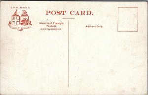 Postcard Railroad Cornishman Near Box Great Western Railway