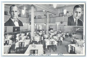 c1960's The Ritenclif Cafeteria Interior Portraits Tampa Florida FL Postcard