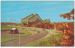 Quebec Bridge, South Entrance, QUEBEC CITY, Quebec, Canada, 40-60´s