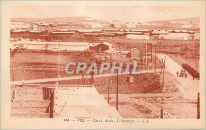 Postcard Old Fez Camp Aude of Aviation