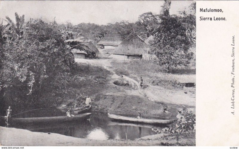 SIERRA LEONE, Africa, 00-10s; Village of Mafulomoo