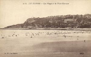 CPA Le HAVRE - La Plage et le NICE-HAVRAIS (200984)