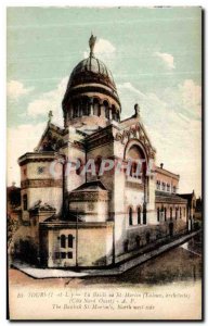 Old Postcard Tours Basilica St. Martin