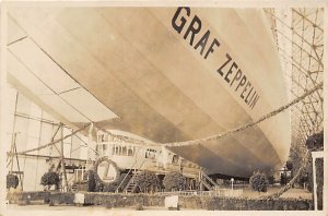 Graf Zeppelin, Real Photo LZ 127 Zeppelin Unused 