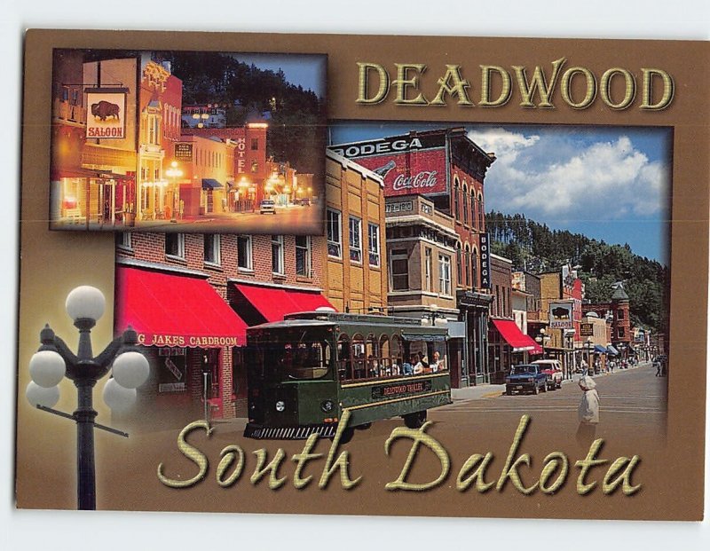 Postcard Deadwood, South Dakota