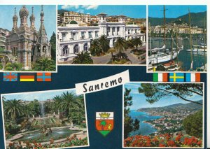 Italy Postcard - Views of Sanremo - Ref TZ8644