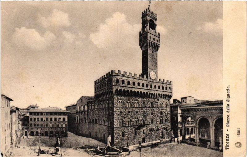 CPA AK FIRENZE Piazza della Signoria ITALY (491983)