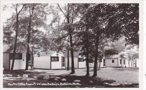 Michigan Bellaire North Lake Resort On Lake Bellaire Real Photo RPPC