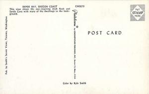 Sandy Cove & Arch Rock, Depoe Bay, OR, Oregon, Pre-zip code Chrome