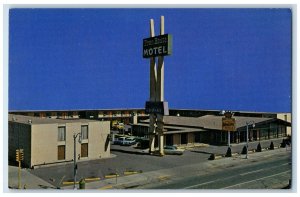 c1960's Town House Motel Downtown US Santa Fe Avenue Pueblo Colorado CO Postcard 