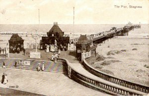 Lincolnshire, England - The Pier at Skegness - A Seaside Town - c1909