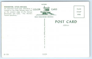 Chevron Station Wendover UT Utah Nevada Postcard