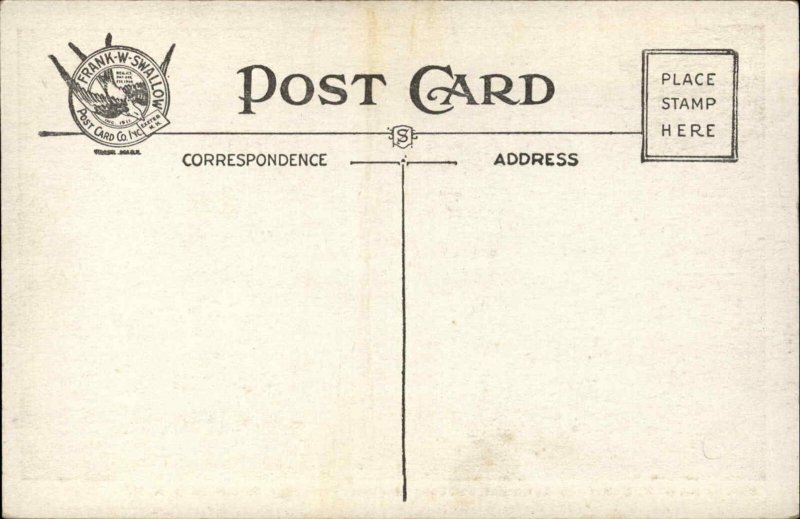 Salmon Falls NH Town Hall & Parsonage c1910 Postcard