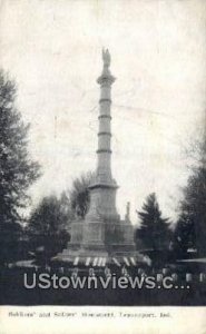 Soldiers' & Sailors' Monument - Logansport, Indiana IN  