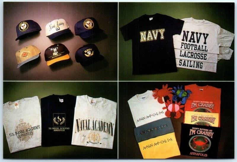 Postcard - Annapolis Shirt Company - Annapolis, Maryland