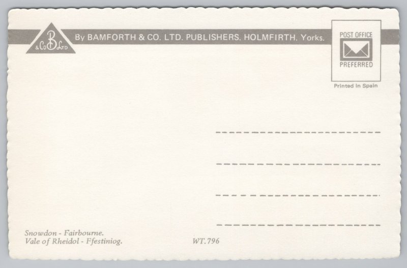 Transport~Little Locomotive Railways Of Wales~Snowdon~Fairbourne~Vintage PC