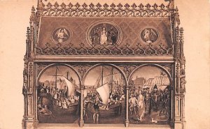 La Chasse de Sainte Ursule Belgium Postcard