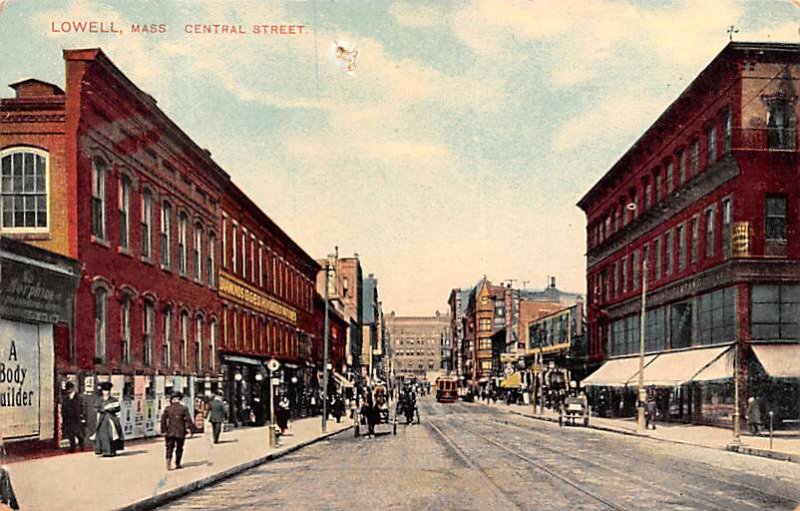 Central Street Lowell, Massachusetts MA