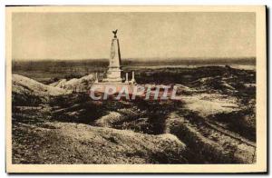 Old Postcard The Eparges Elevate Monument On Top Of I & # 39Eperon Army