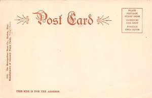 Pawtucket Rhode Island RI Post Office Postcard UNDB