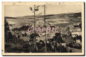 Old Postcard Louvesc Ardeche General view