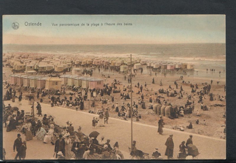 Belgium Postcard - Ostende - Vue Panoramique De La Plage   T7716