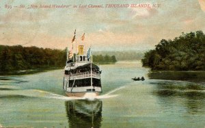 NY - Thousand Islands. SS New Island Wanderer