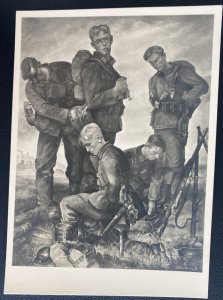 Mint Germany Picture Postcard Army Art Series Paul Hahndel Seesen Get Ready