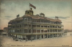 Phoenix AZ Hotel Adams c1910 Albertype Postcard