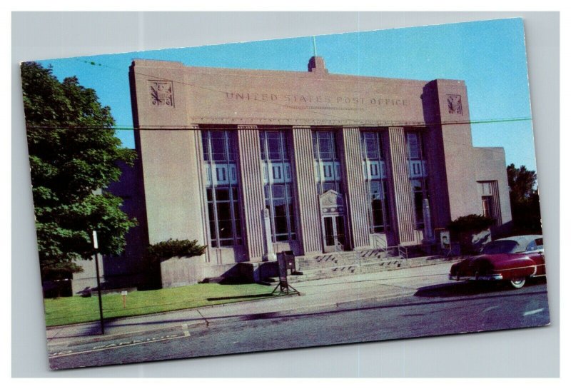 Vintage 1950's Postcard United State Post Office Stroudsburg