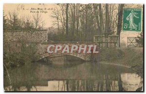 Old Postcard Athis Mons S and O Bridge Barley