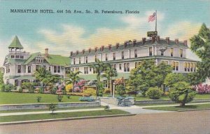 Florida Saint Petersburg Manhattian Hotel 444 5th Avenue South