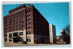 Vintage 1960's Advertising Postcard Hotel Governor Jefferson City Missouri