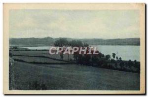 Old Postcard Clairvaux Lake