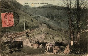 CPA Folklore - Auvergne - Paysage d'Auvergne (772900)