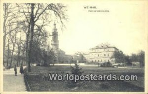 Residenzschloss Weimar German Postcard Germany Post Card