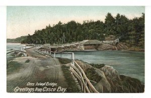 ME - Orr's Island. Orr's Island Bridge