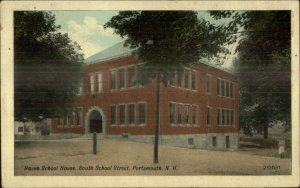Portsmouth NH Haven School House c1910 Postcard