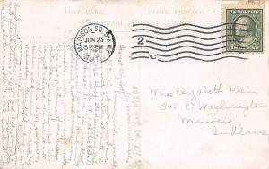 Olympic and Titanic White Star Line Postcard Post Dated Before Sinking June 2...