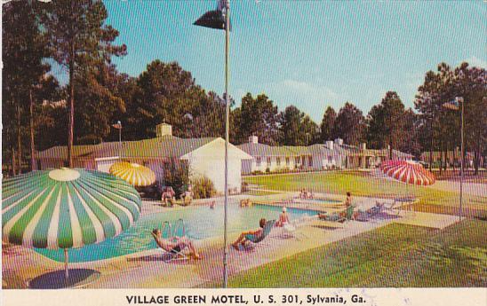 Georgia Sylvania Village Green Motel Swimming Pool