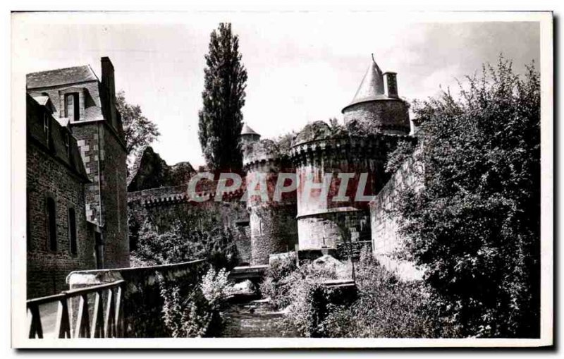 Old Postcard Fougeres Porte Notre Dame and the Nançon