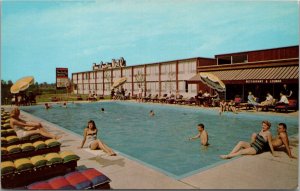 Town and Country Motel Calumet City IL Postcard PC464