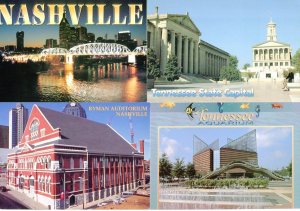 TENNESSEE: Lot of (4) Modern Picture Postcards -  Continental Size (4X6)