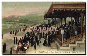 Old Postcard Horse Riding Equestrian Park Borely Marseille The racetrack