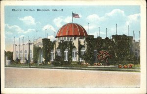 Blackwell Oklahoma OK Electric Pavilion c1920s Postcard