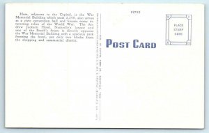 3 Postcards NASHVILLE, TN ~ War Memorial, Memorial Square, State Office Building